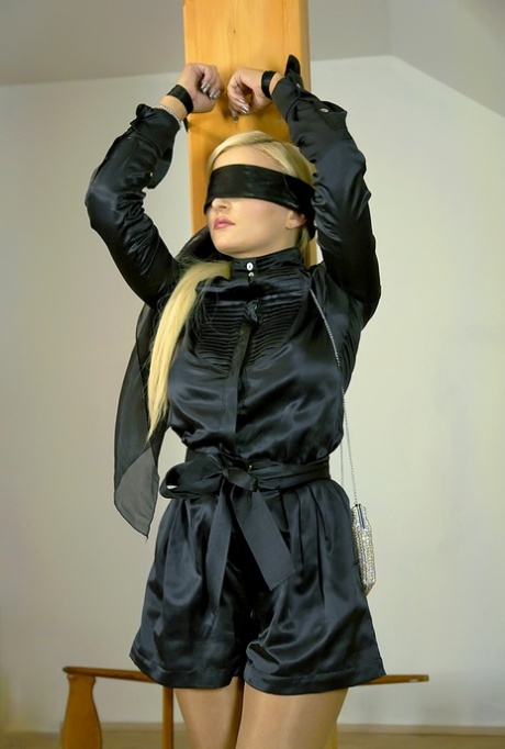 Blonde BDSM sluts in an intense lesbian toying sex action 74552038