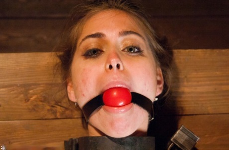 Pretty girl is caught showering before being forced into bondage sex 48844833
